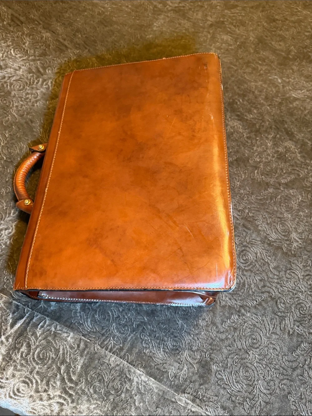 pratesi firenze vintage briefcase Classic Leather Briefcase - Brown from 1959